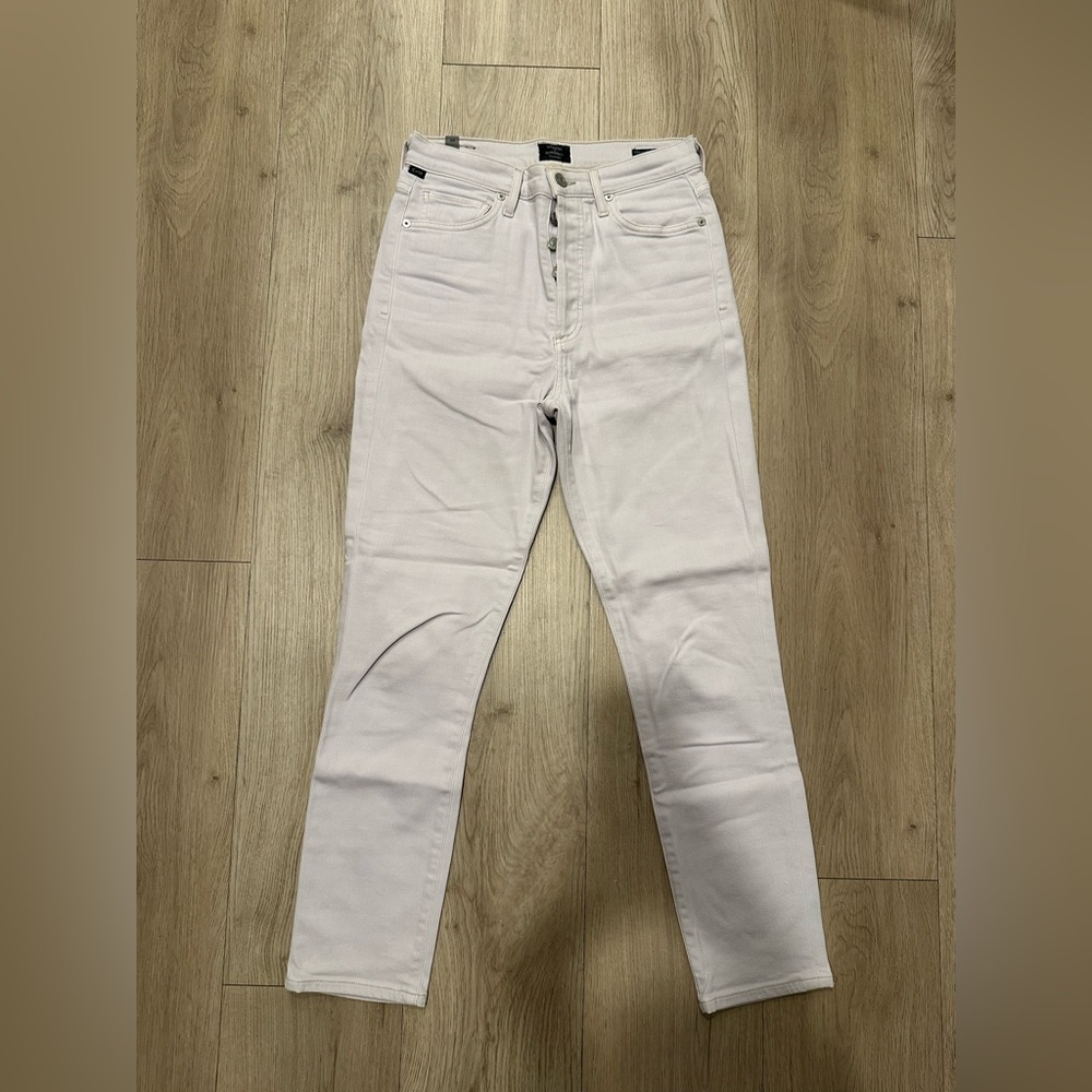 Citizens Of Humanity Women’s Lilac Cropped Skinny Jeans